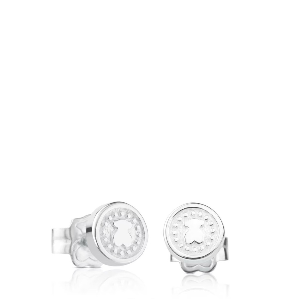 TOUS Silver Aura Earrings